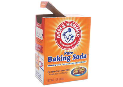 zelf shampoo maken van baking soda, no poo