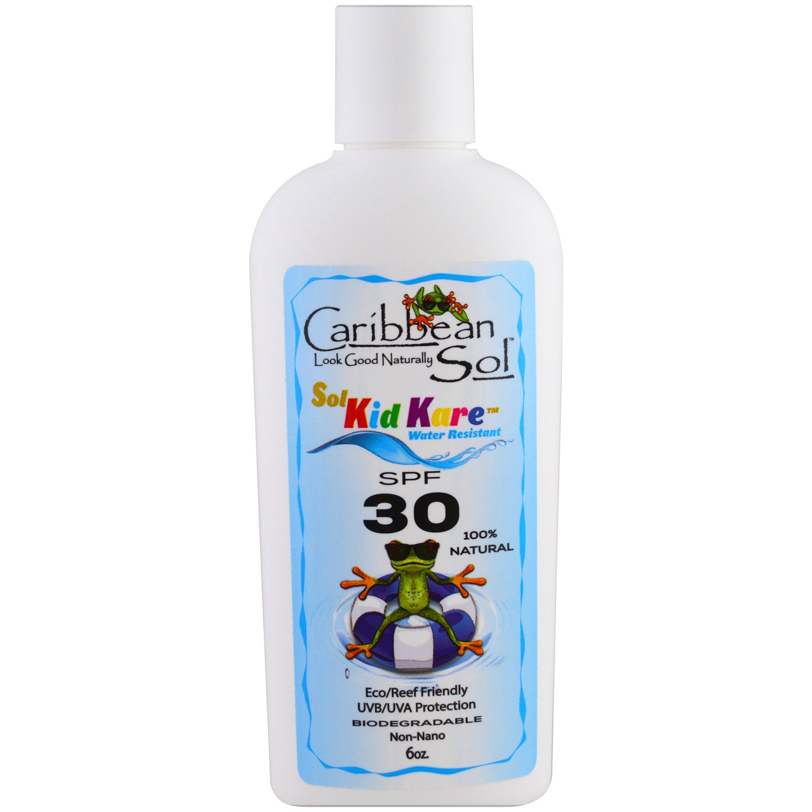 Carribean sol zonnebrand creme natuurlijk